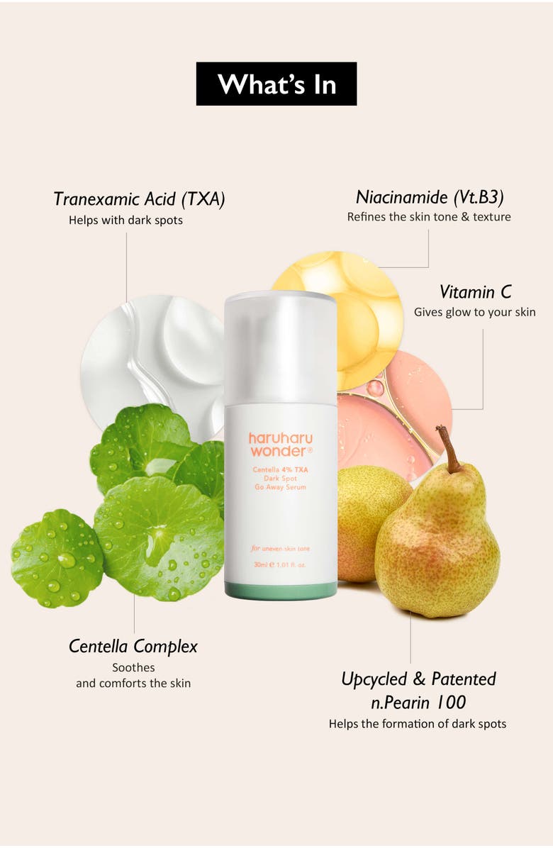 haruharu wonder Centella 4% TXA Dark Spot Go Away Serum, Alternate, color, NO COLOR
