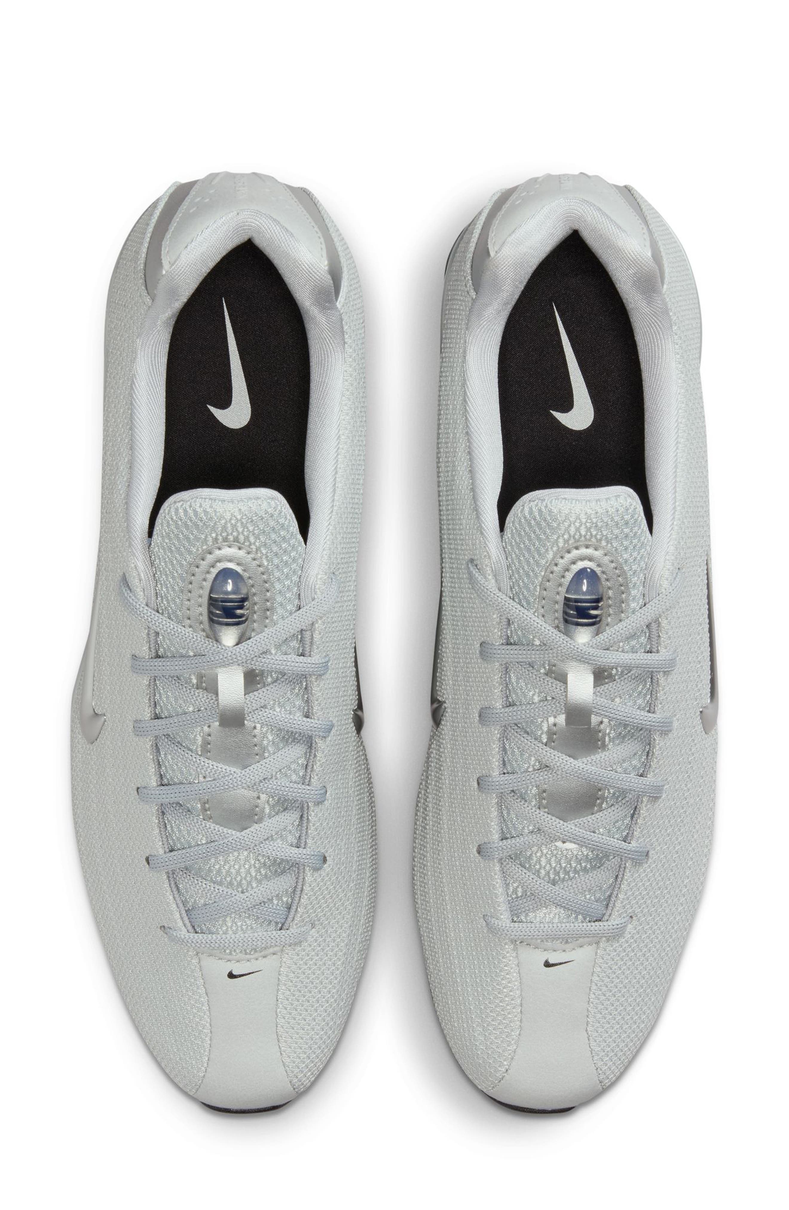 Nike Shox Z Sneaker, Alternate, color, Silver/ Silver/ Black/ Silver