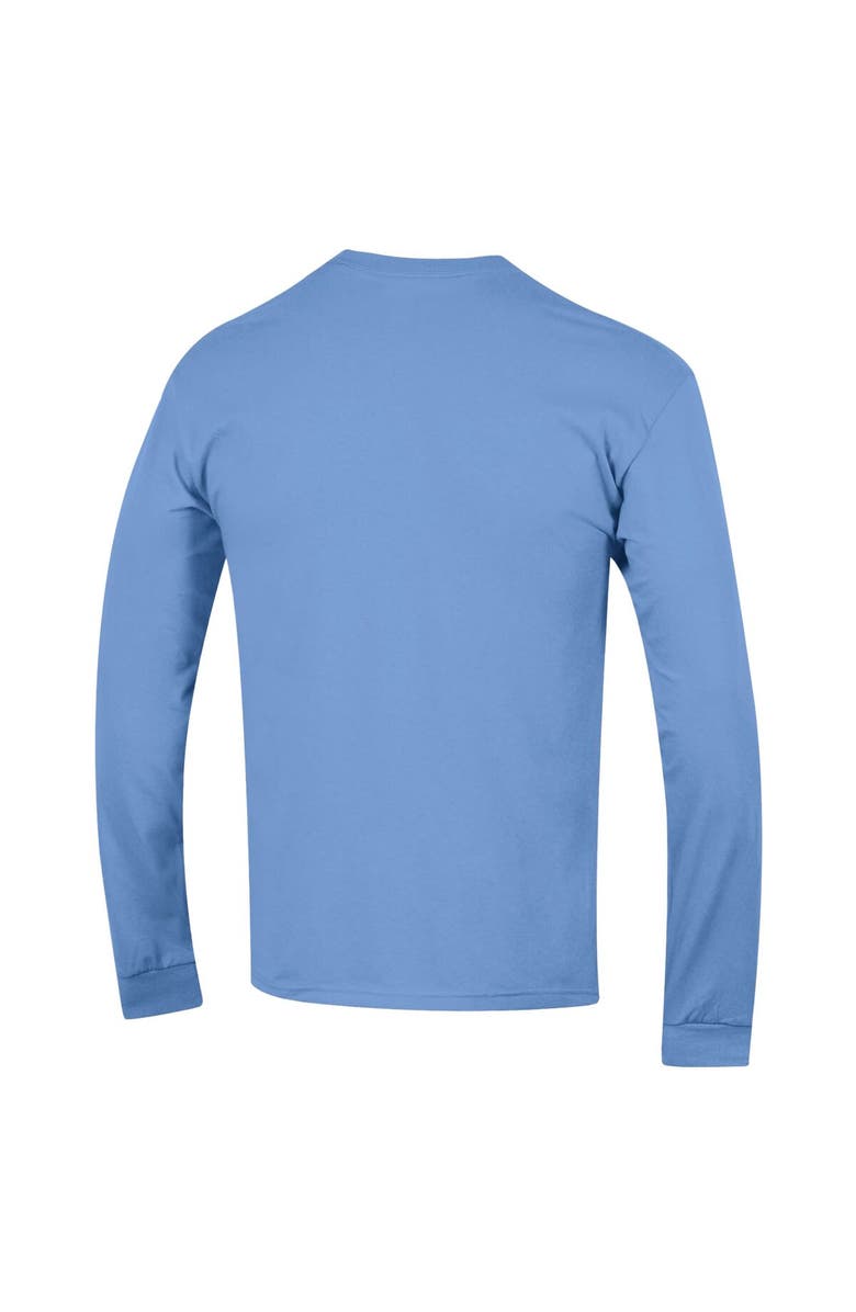 Champion Men's Champion Carolina Blue North Carolina Tar Heels Arch Over Logo 2-Hit Long Sleeve T-Shirt, Alternate, color, Light Blue
