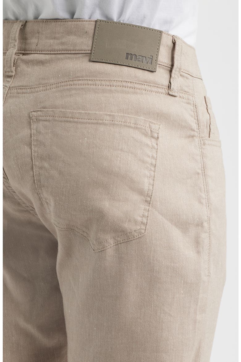 Marcus Slim Straight Leg Pants, Alternate, color, COFFEE LINEN