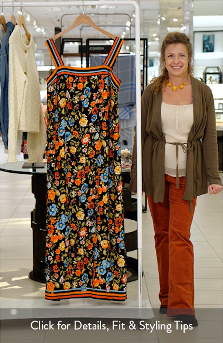 Floral Maxi Dress, sales video thumbnail