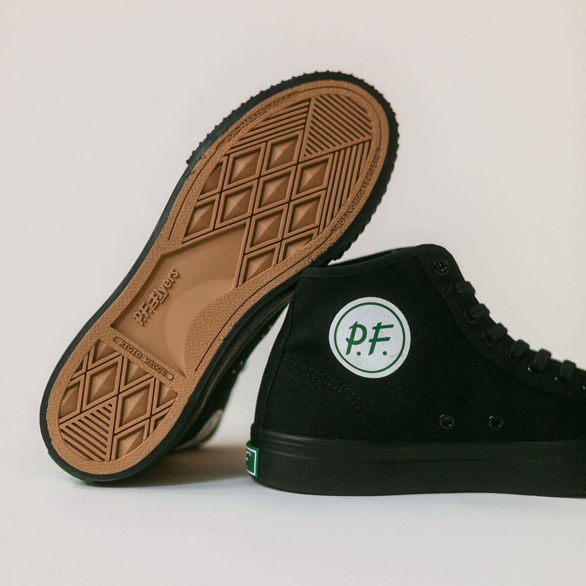 P.F. Flyers 1993 Center Wide High-Top Sneaker, Alternate, color, 1993 Black