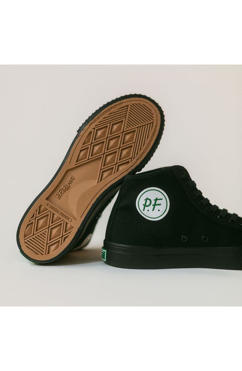 P.F. Flyers 1993 Center Wide High-Top Sneaker, Alternate, color, 1993 Black