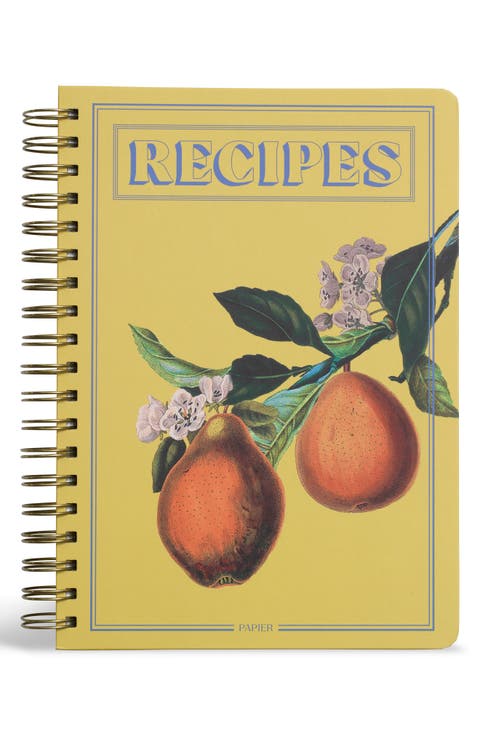 B5 Spiral Hardcover Recipe Journal
