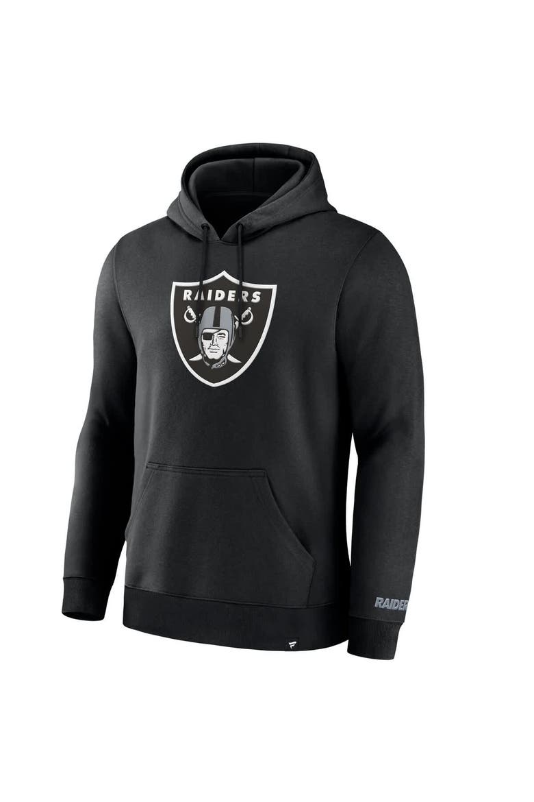 Men's Fanatics  Black Las Vegas Raiders Legacy Fleece Pullover Hoodie, Alternate, color, Black