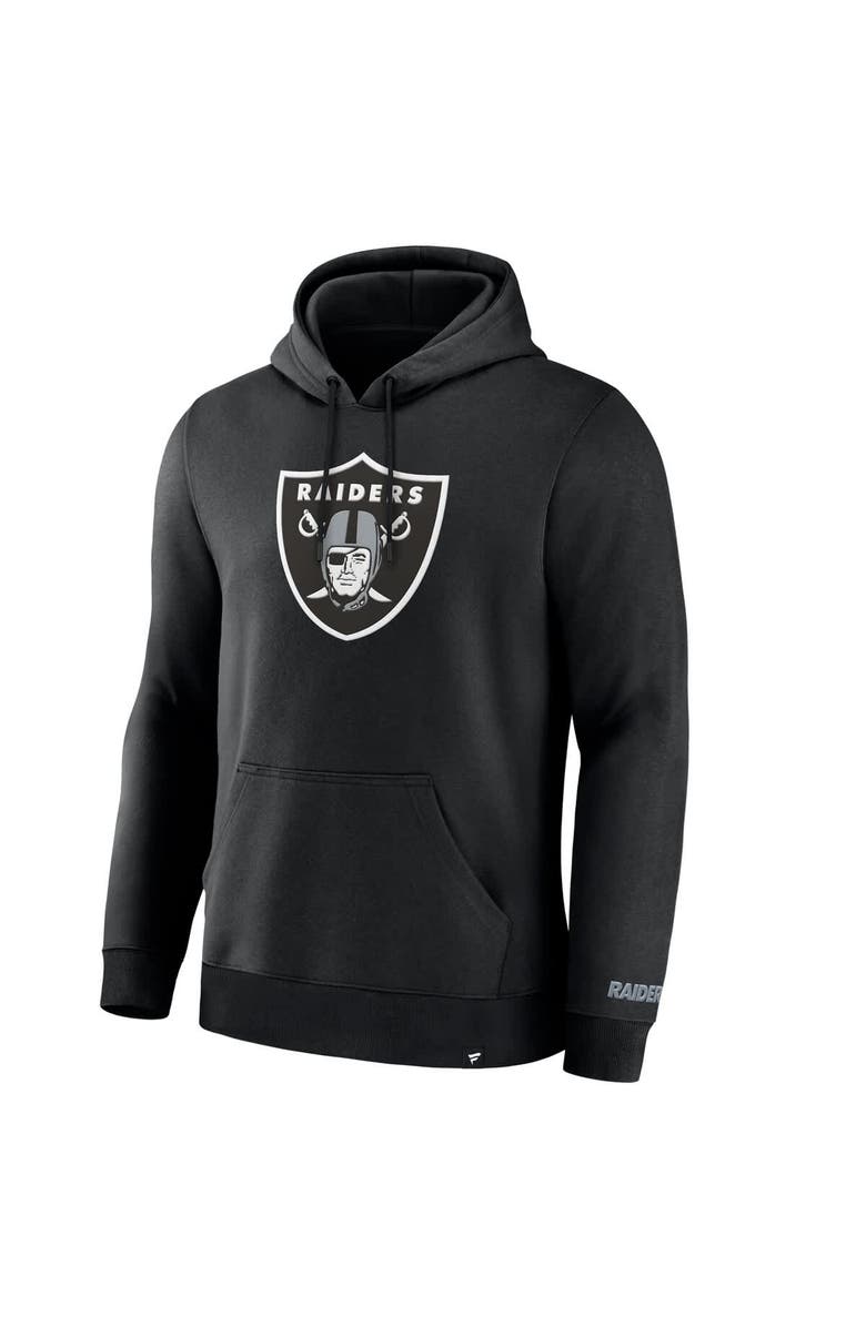 FANATICS Men's Fanatics Black Las Vegas Raiders Legacy Fleece Pullover Hoodie, Alternate, color, Black