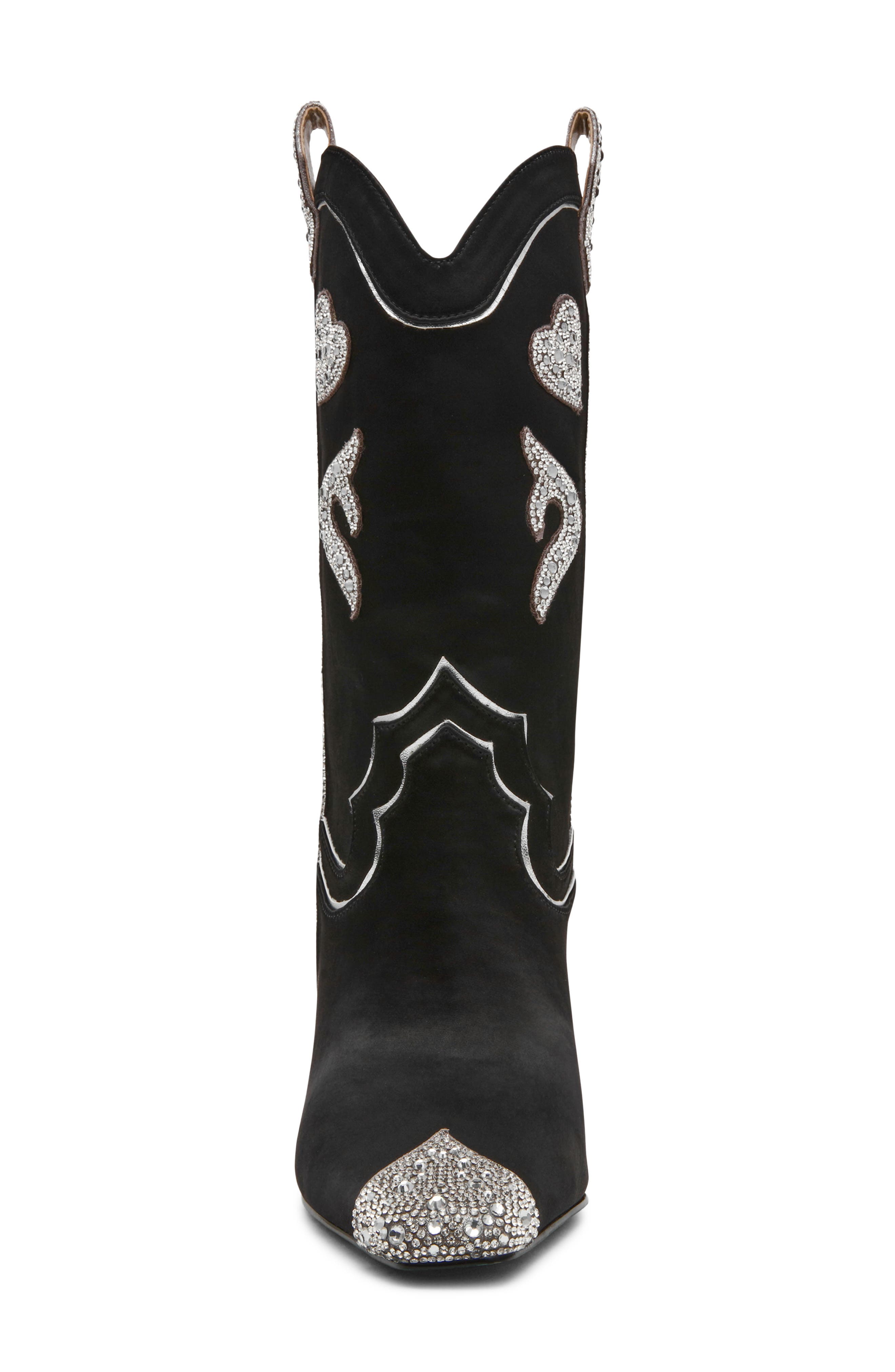 Toby Western Boot, Alternate, color, BLACK MULTI