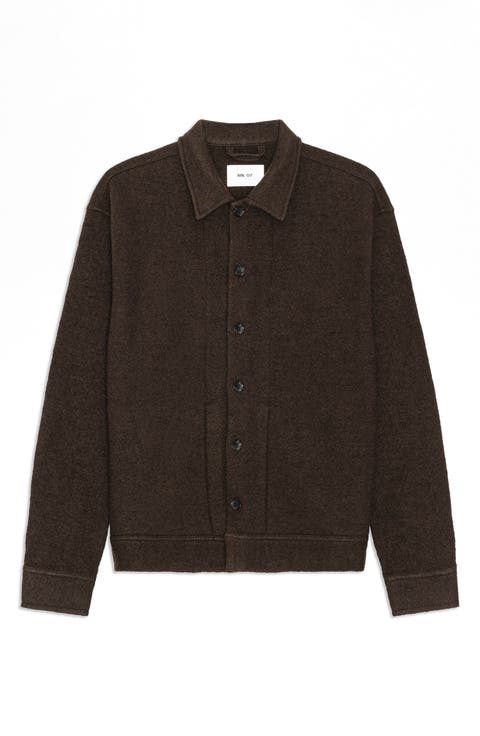 Reed Boiled Wool Shirt Jacket