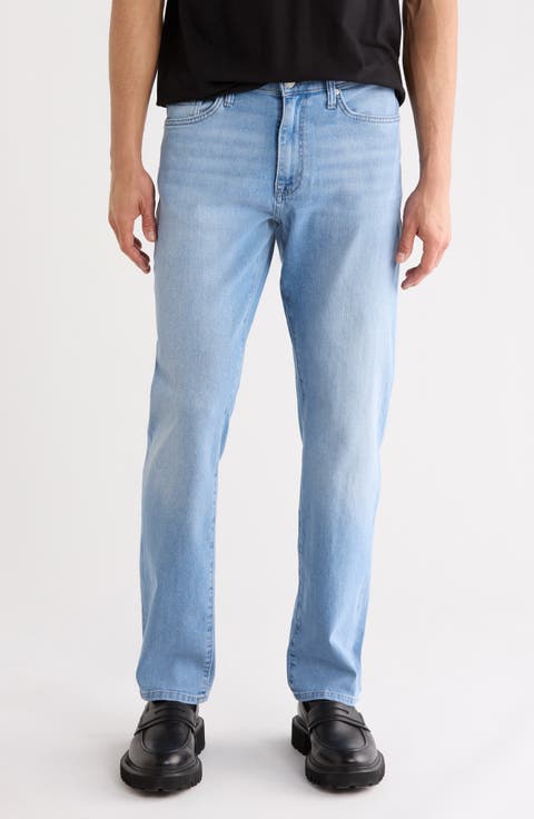 Zach Straight Leg Jeans (Sky Blue Ocean City)