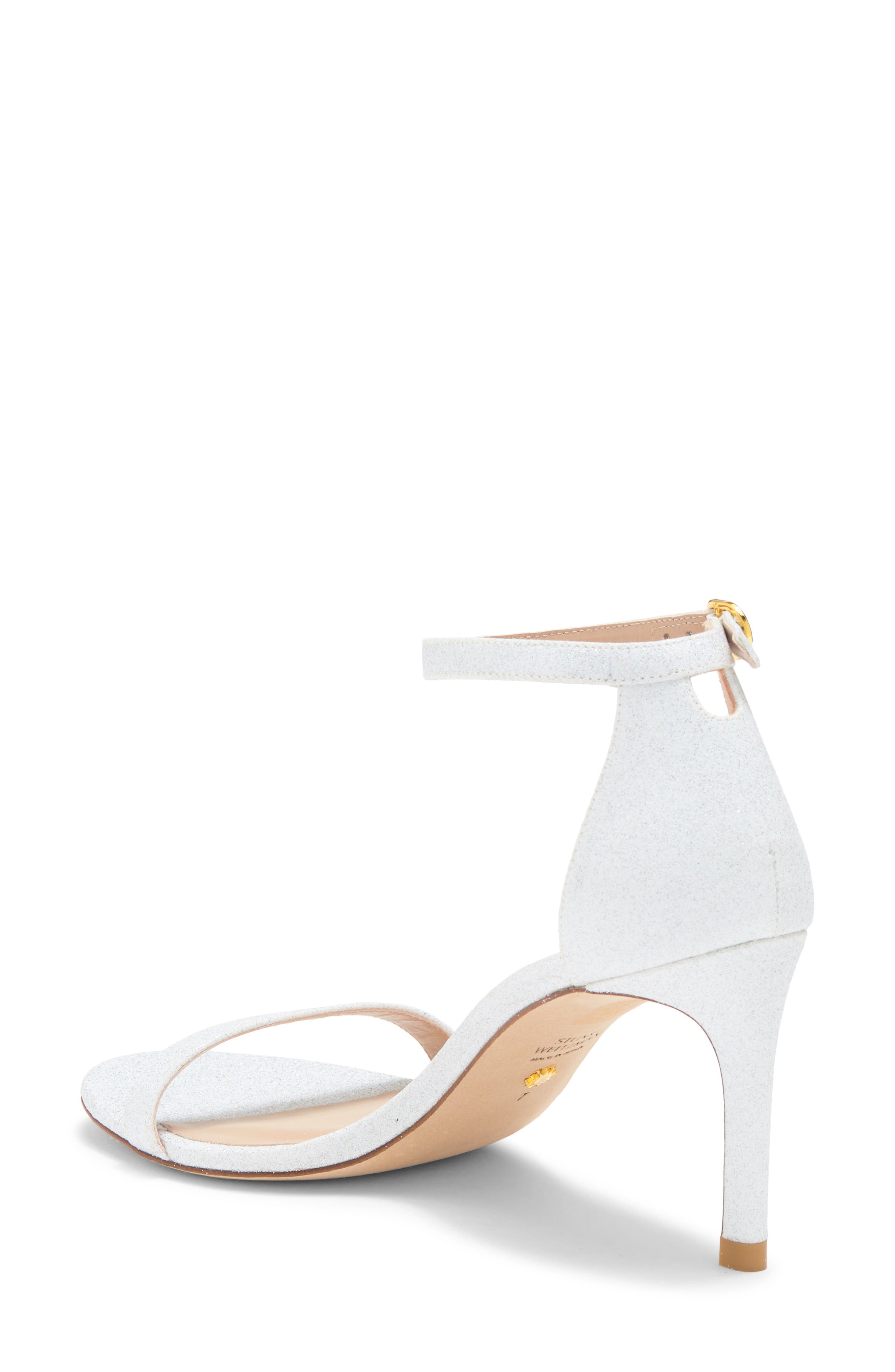 Stuart Weitzman Nunakedstraight Ankle Strap Sandal, Alternate, color, 