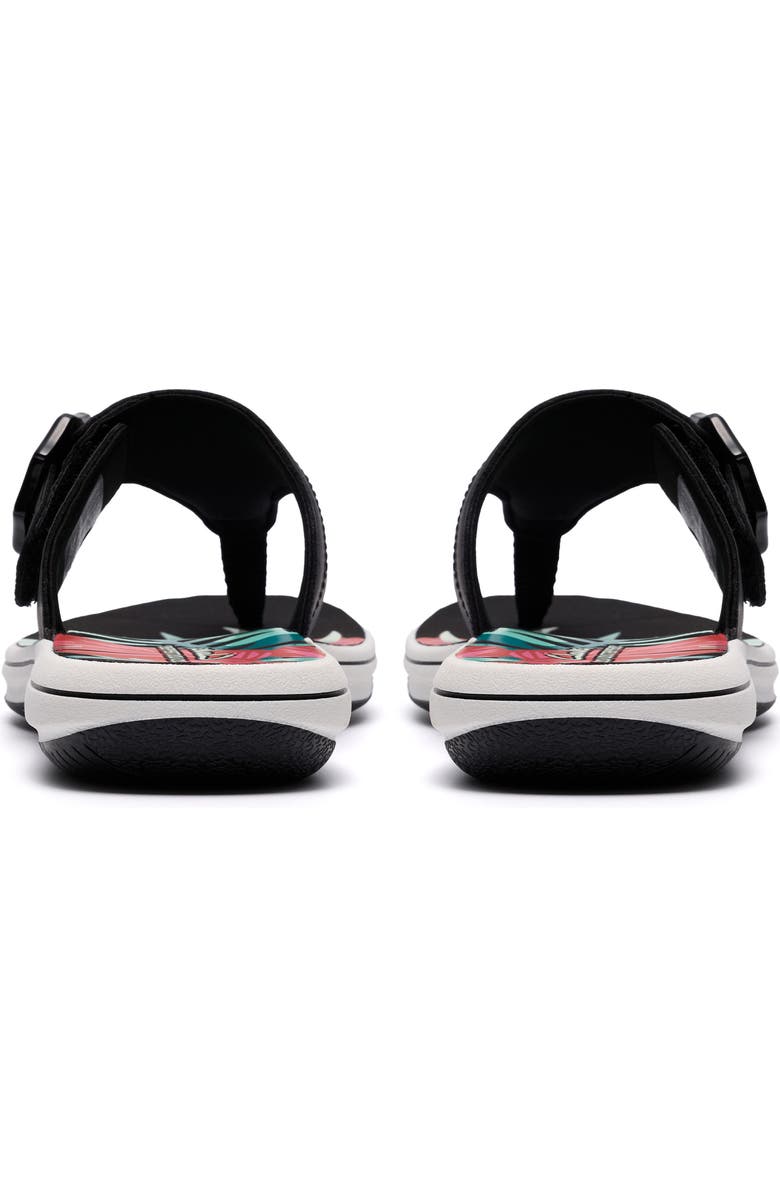 Clarks<sup>®</sup> Breeze Cove Flip Flop, Alternate, color, Black