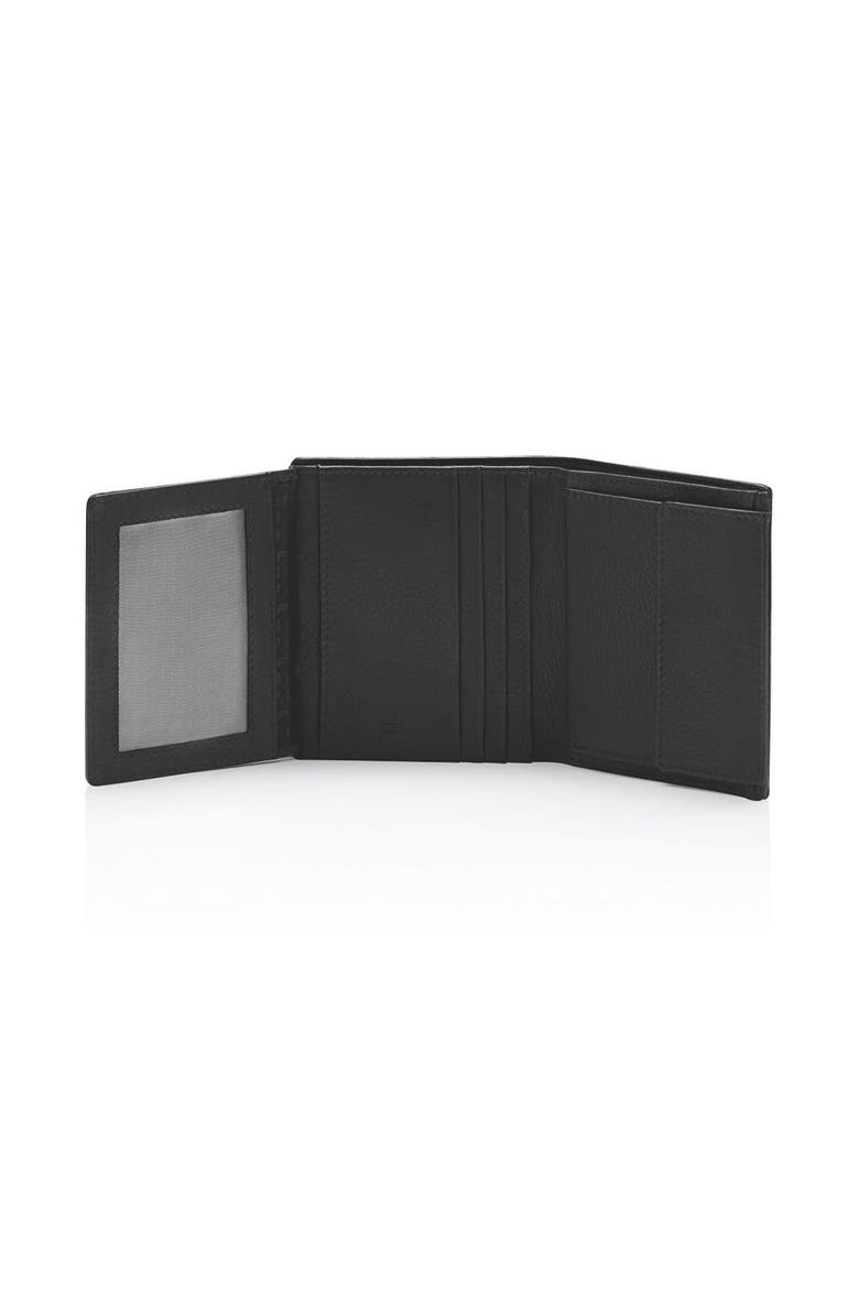 Business Wallet 6 CC Coin, Alternate, color, Black