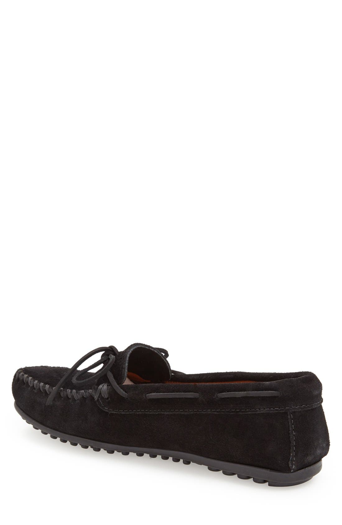 Minnetonka Suede Moccasin, Alternate, color, 