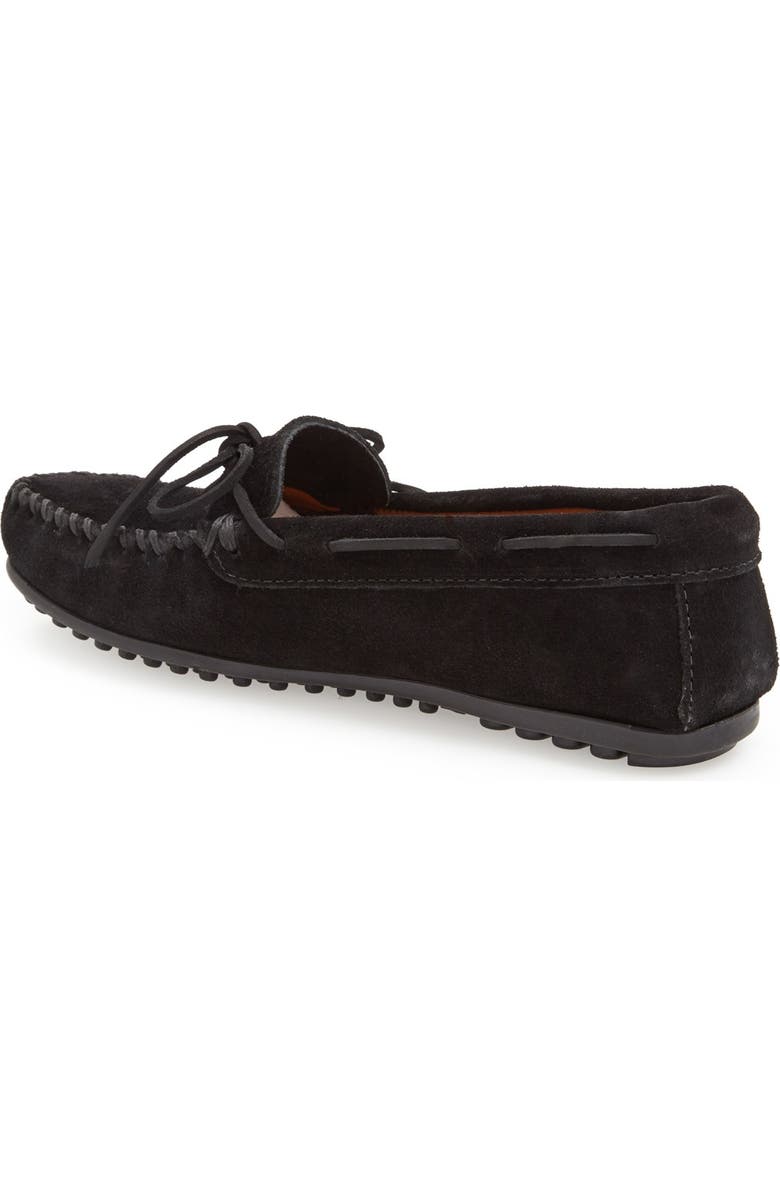 Minnetonka Suede Moccasin, Alternate, color,