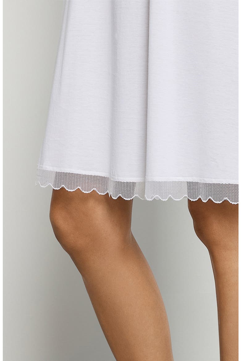 Inaya Scallop Tank Dress, Alternate, color, WHITE