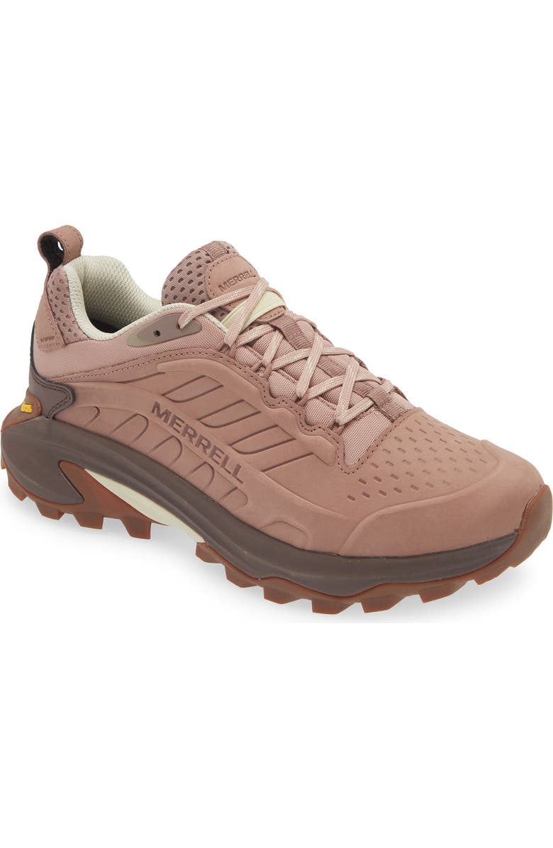 Merrell Moab Speed 2 Waterproof Hiking Shoe, Main, color, Adobe Rose
