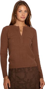 Belle & Bloom Frankie Textured Knitted Long Sleeve Top
