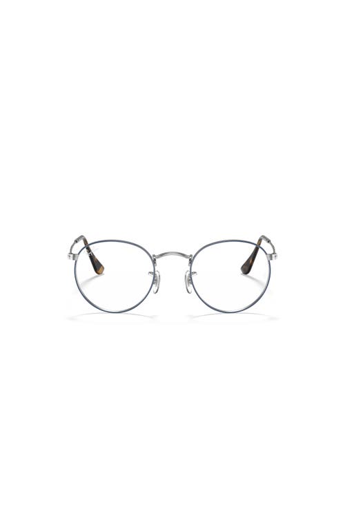 Ray Ban Ray-ban 47mm Round Optical Glasses In Multi
