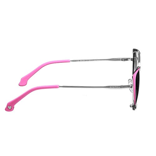 Bertha The Bailey Gradient Cat Eye Ladies Sunglasses Brsit109-2 In Pink
