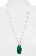 Kendra Scott Danielle Riveted Reversible Mother-of-Pearl Pendant Necklace