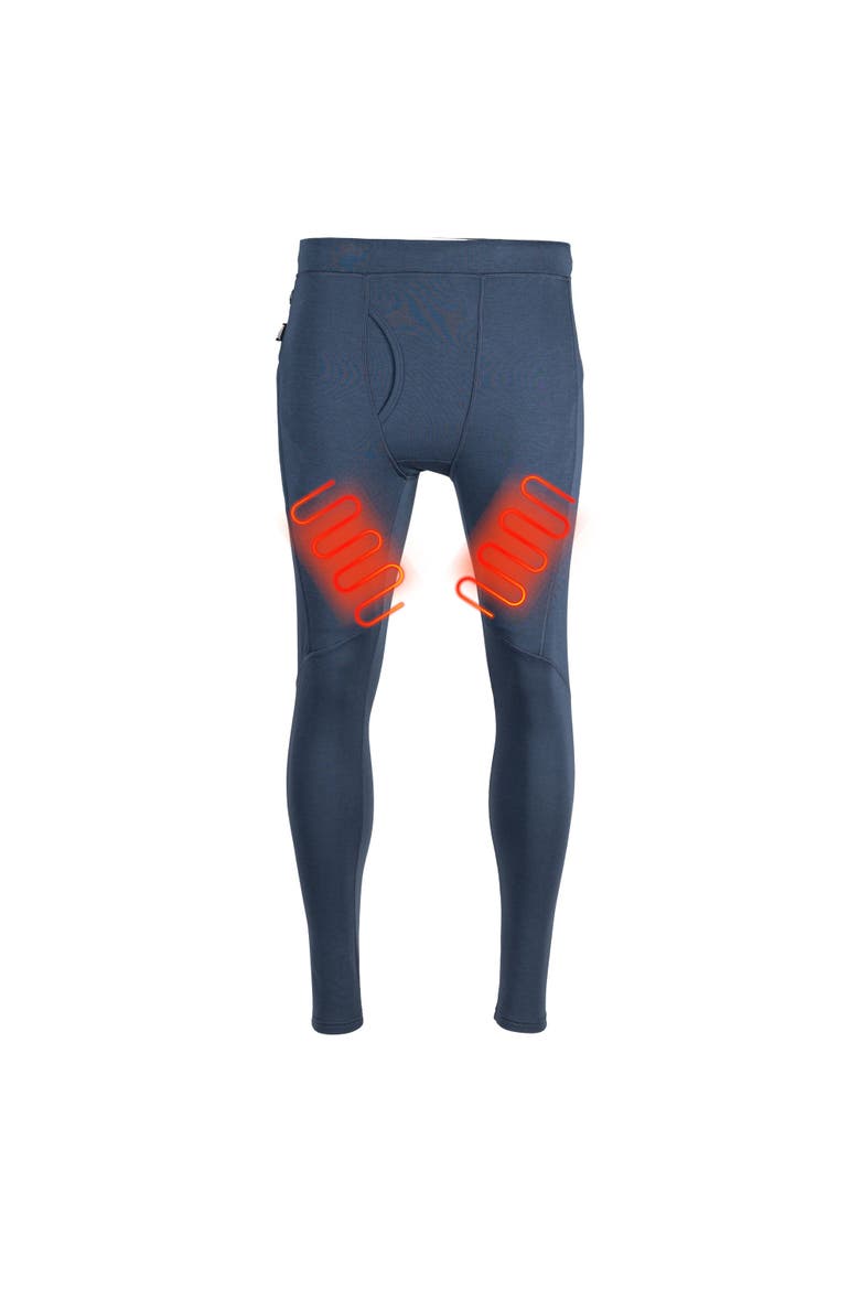 Baselite Heated Base Layer Pant, Alternate, color, Arctic Blue