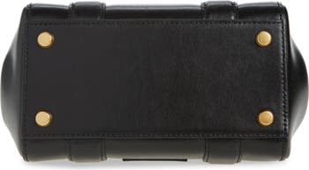 Marc Jacobs The Mini Turnlock Leather Crossbody Tote Bag