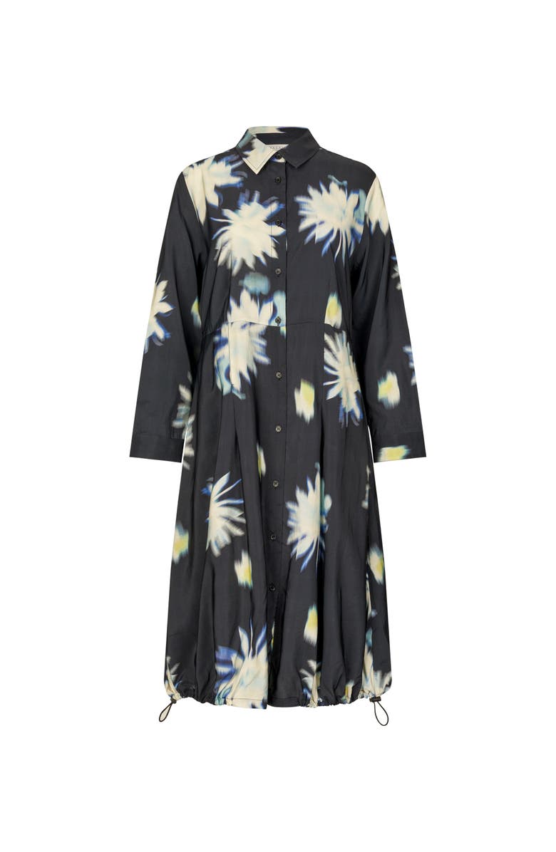 Masai Copenhagen Norivelle Long Sleeve Midi Dress, Alternate, color, Muted Lime