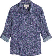 Seasalt Cornwall Larissa Printed Organic Cotton Button-Up Shirt