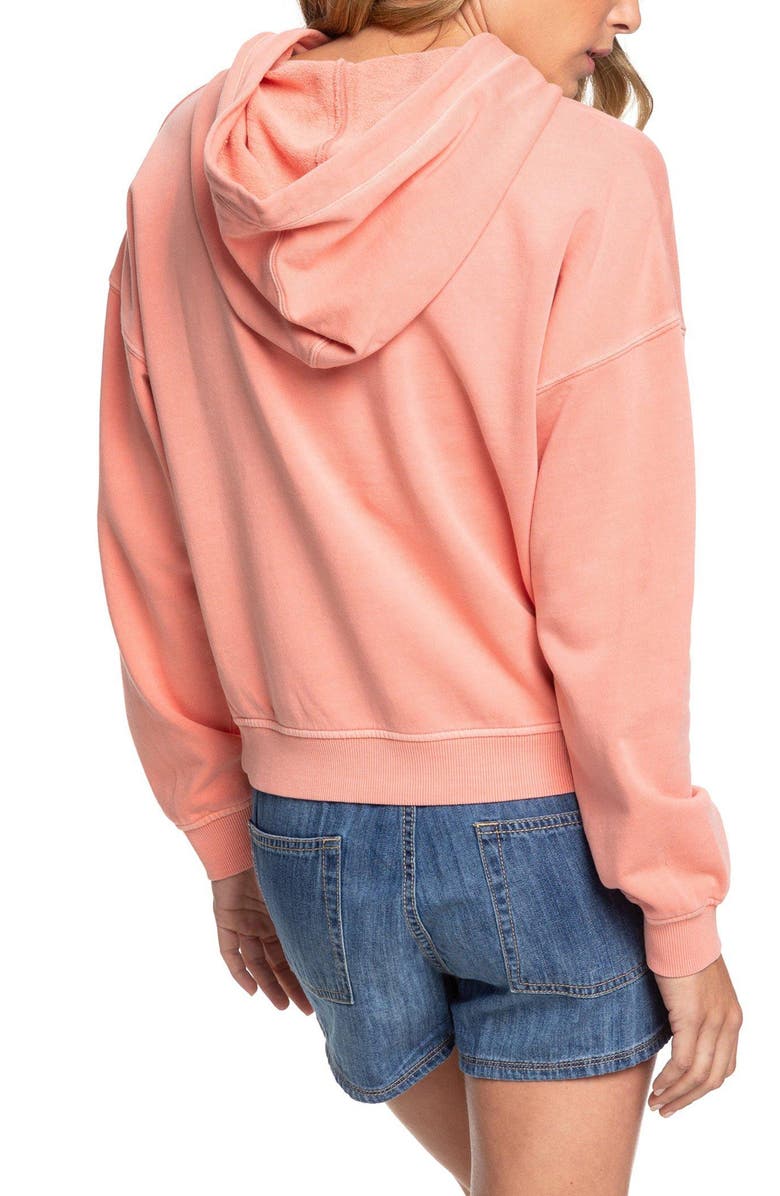 Roxy Girls Who Slide Hooded Sweatshirt, Alternate, color, 