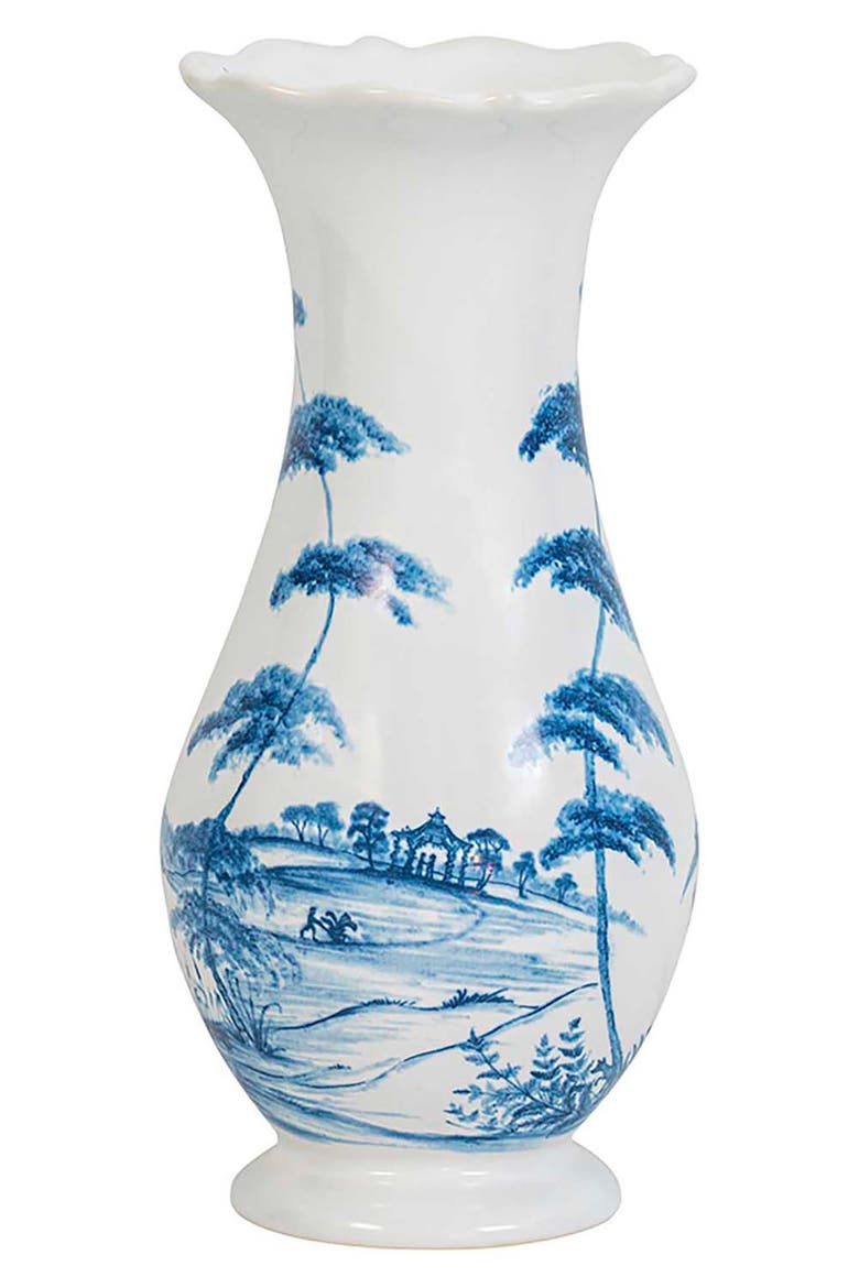 Country Estate 9-Inch Vase, Alternate, color, DELFT BLUE