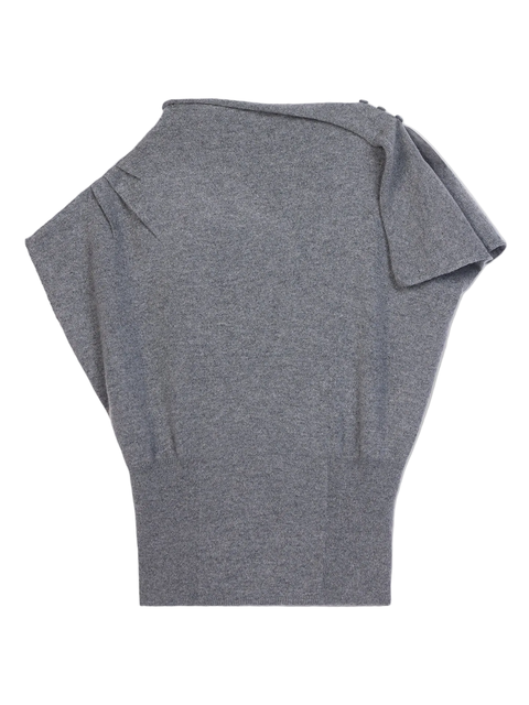 Cashmere Asymmetrical Top