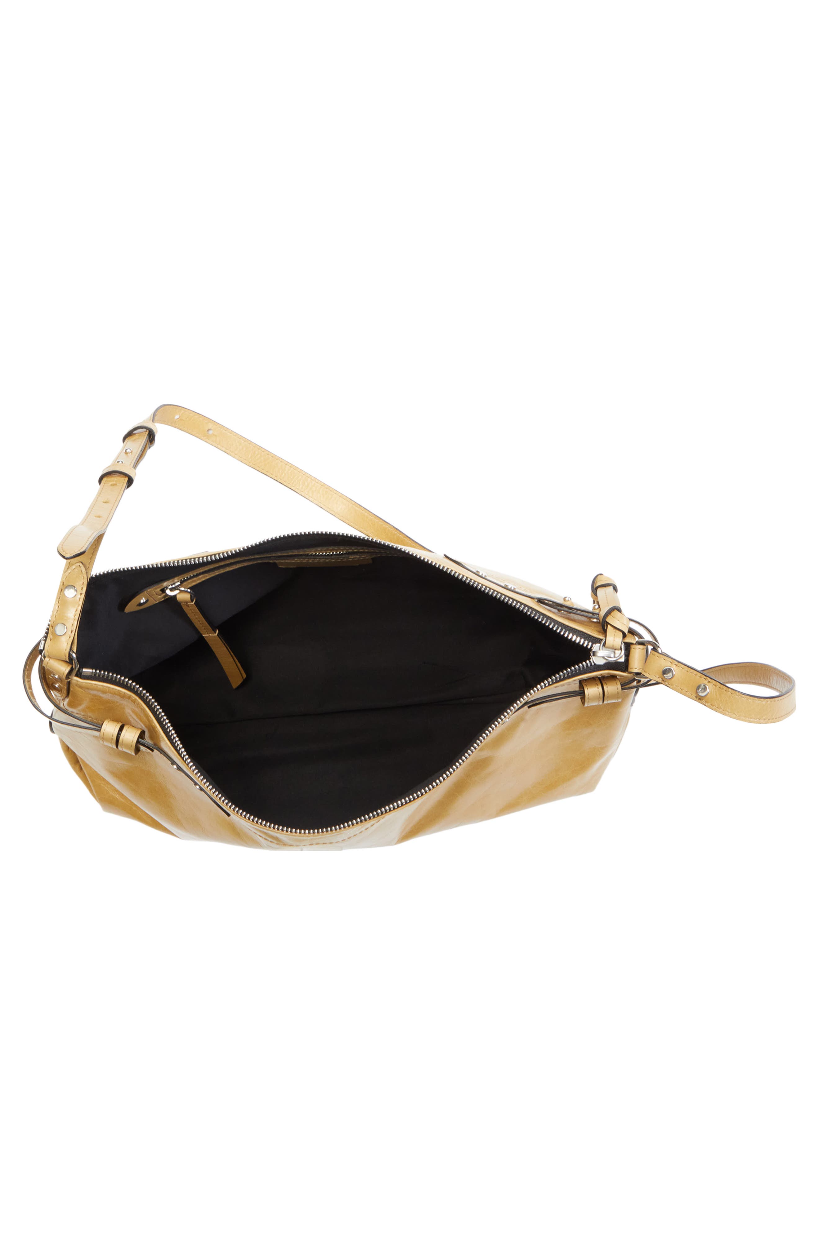 Winna Leather Crossbody Bag, Alternate, color, BEIGE