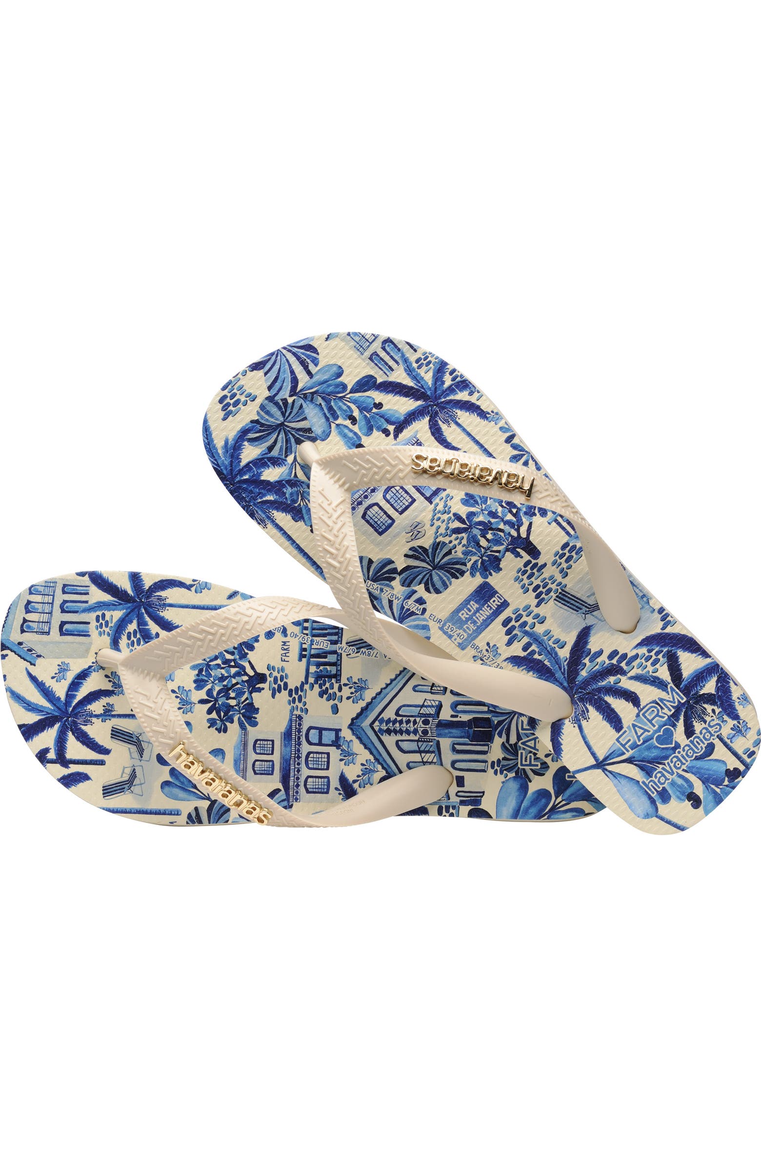 Havaianas x Farm Rio Print Footbed Flip Flop (Women) | Nordstromrack