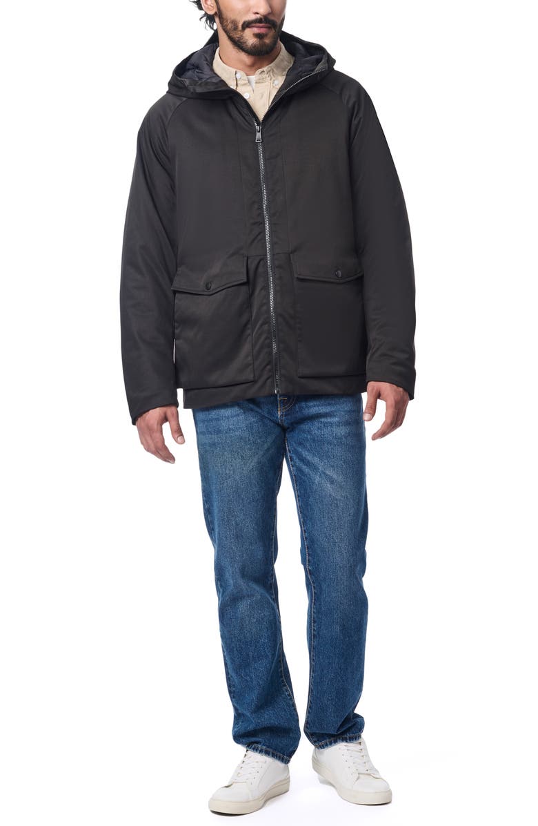 Bernardo Let It Rain Insulated Hooded Jacket, Alternate, color, 