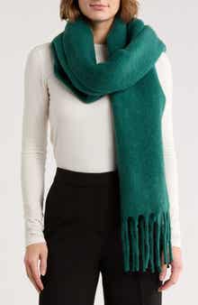 Vince Wool & Alpaca Fringe Scarf