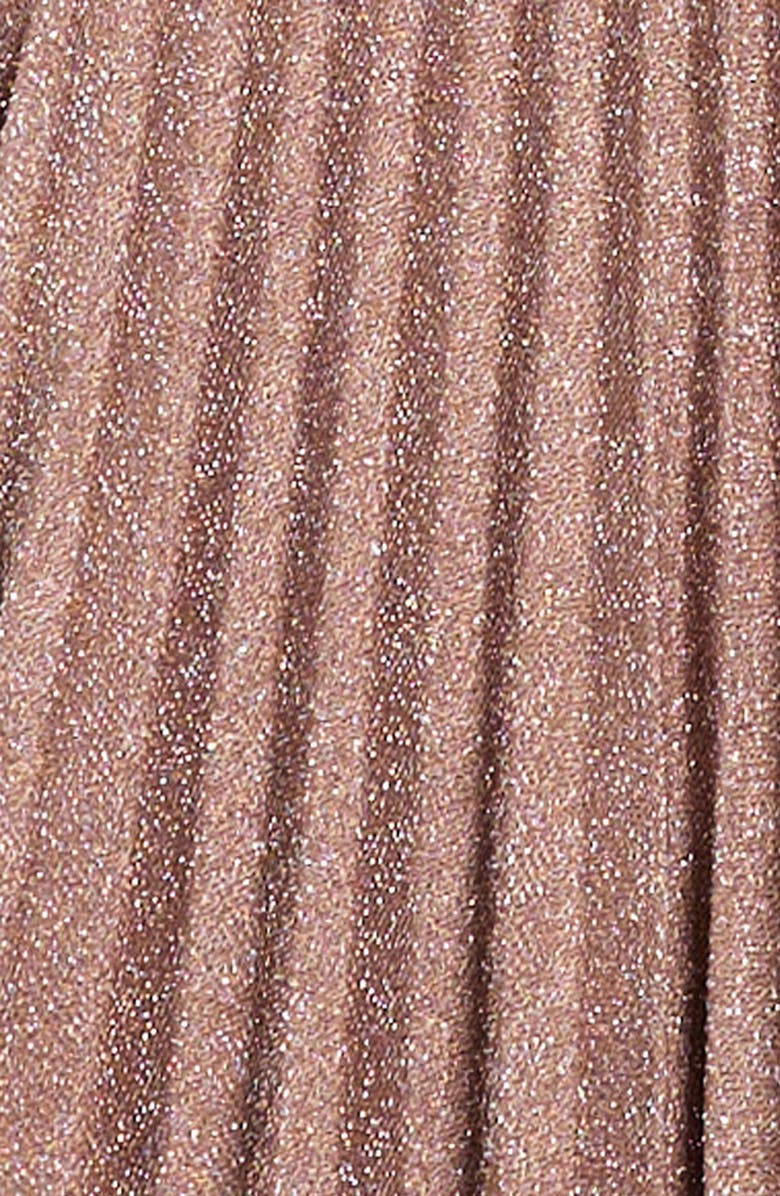 Ava & Yelly Kids' Pleated Skater Dress, Alternate, color, Rose Gold