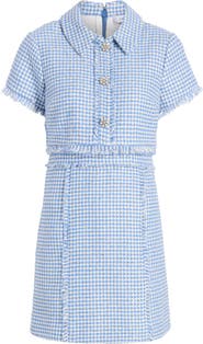 LIKELY Daisy Fray Tweed Minidress