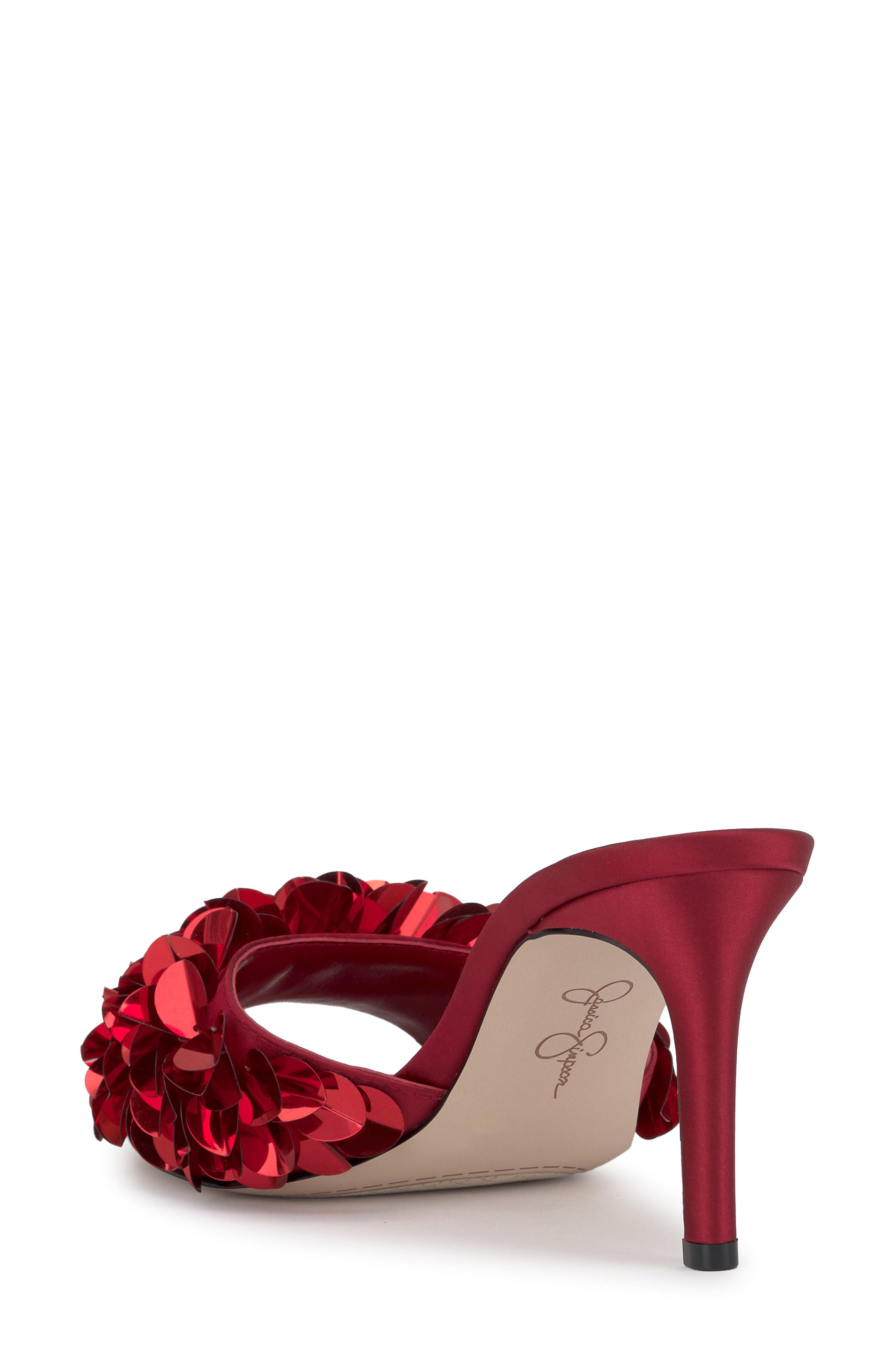 Palora Slide Sandal, Alternate, color, CHILI PEPPER