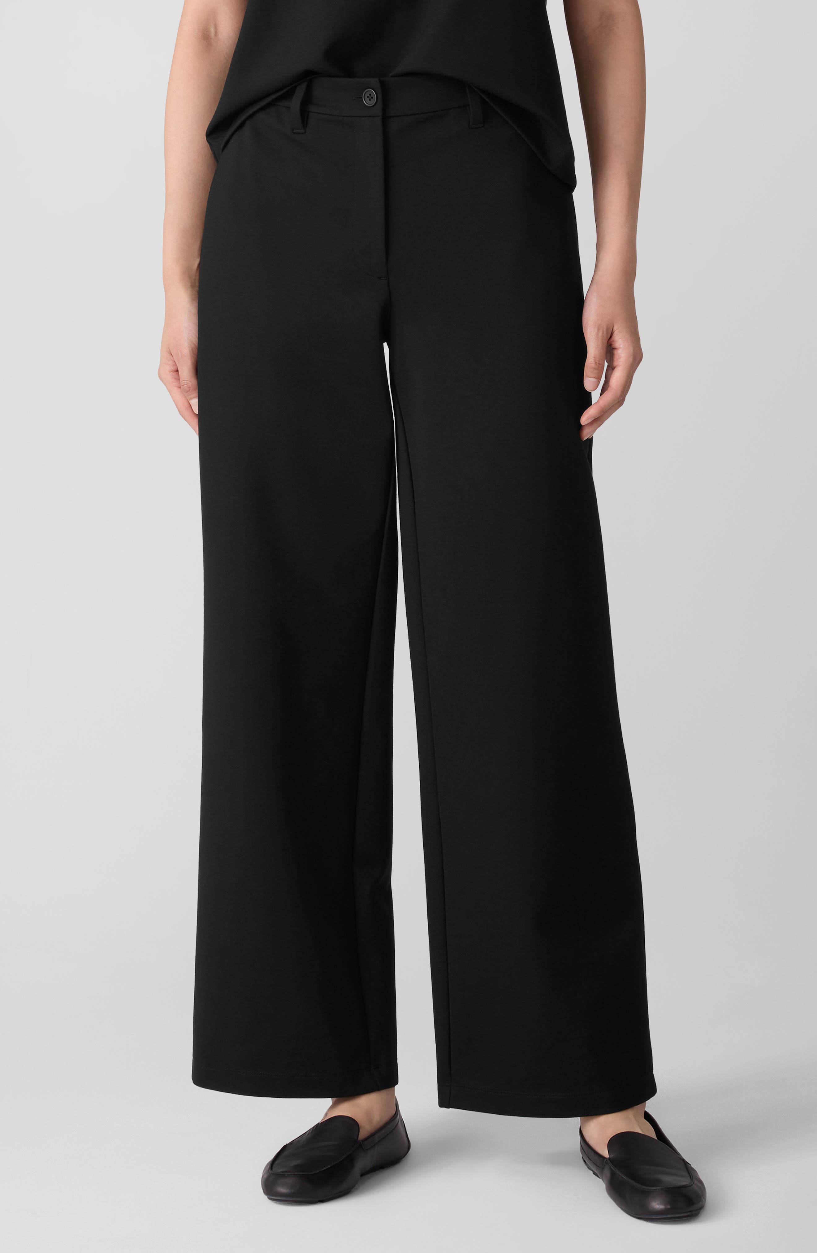 High Waist Wide Leg Pants