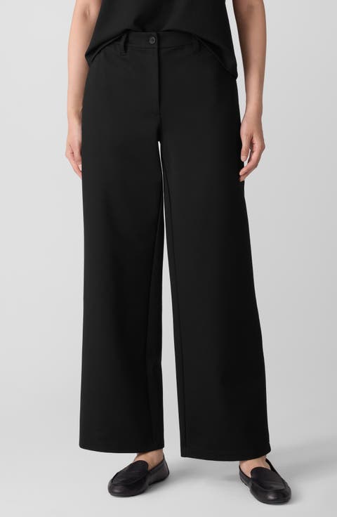 High Waist Wide Leg Pants (Regular & Petite)