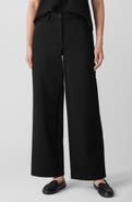 Eileen Fisher High Waist Wide Leg Pants
