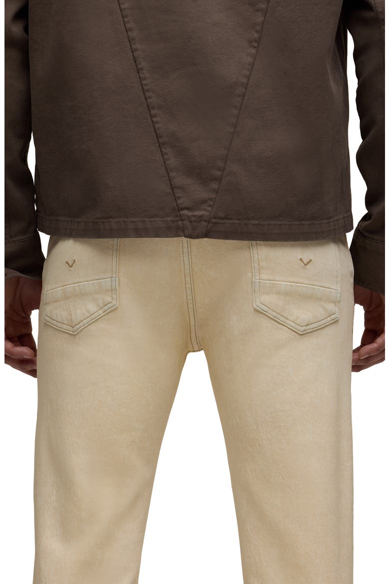 Walker Kick Flare Jeans, Alternate, color, WAX BEIGE