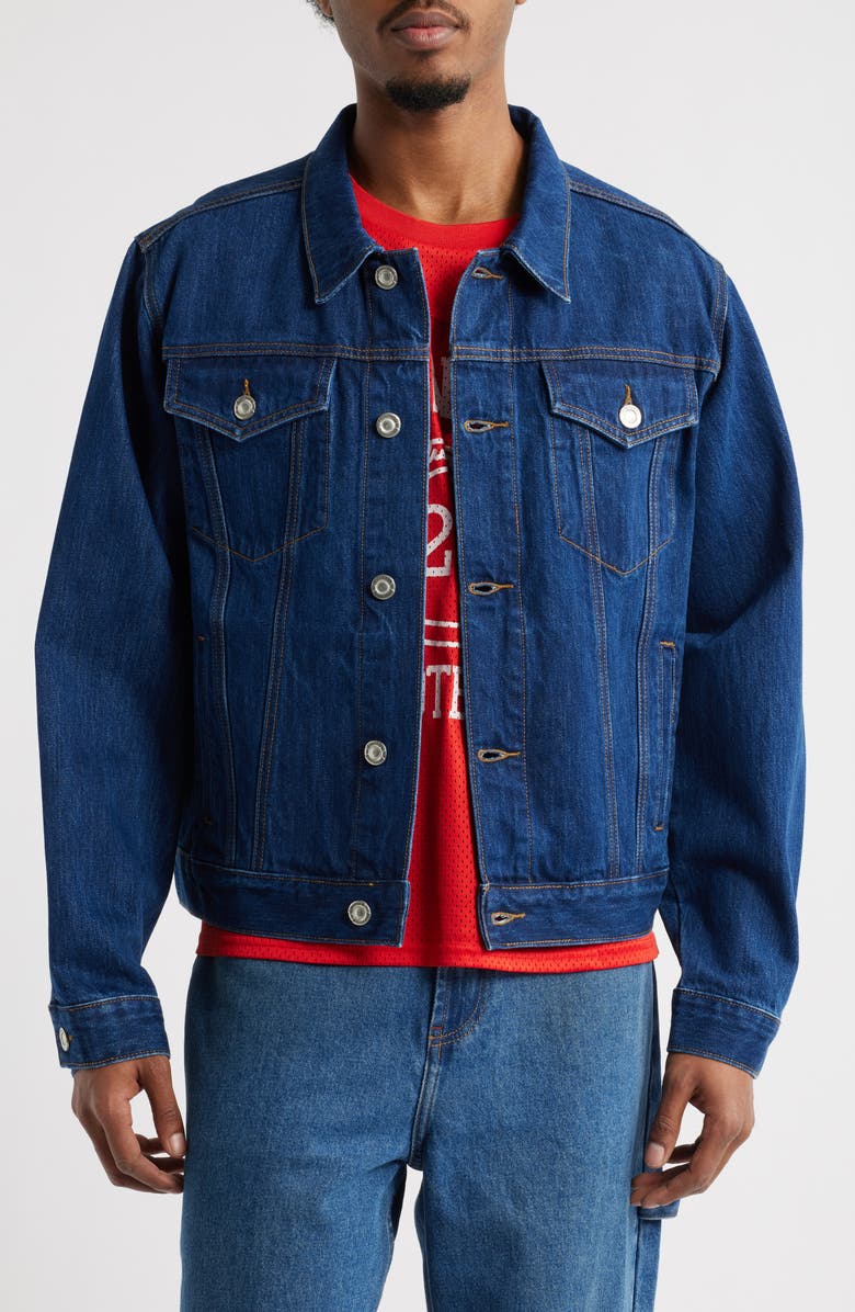 Elwood Classic Denim Jacket, Main, color, Pond Wash