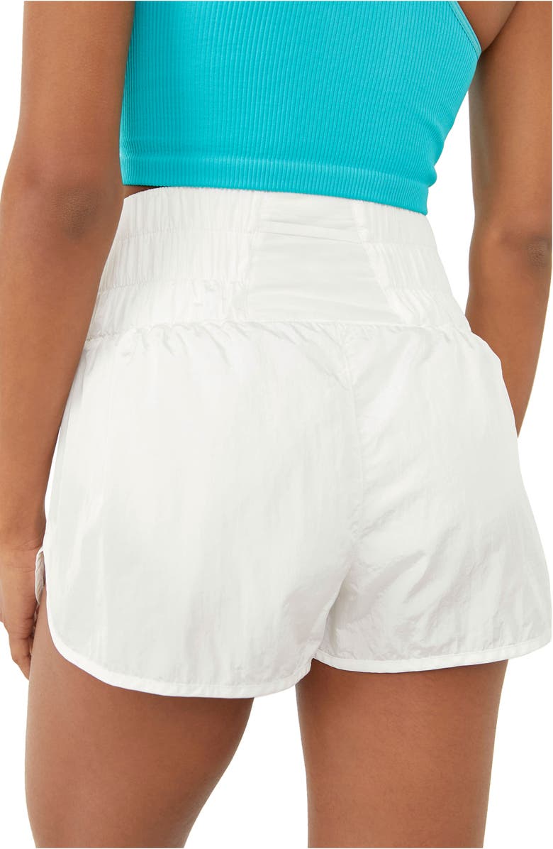 Free People FP Movement The Way Home Shorts, Alternate, color, Optic White