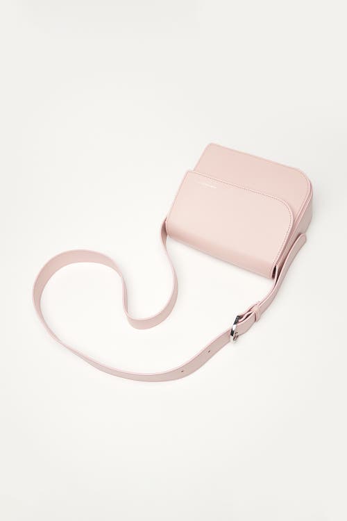 Shop Want Les Essentiels De La Vie Want Les Essentiels Arch Smooth Leather Crossbody Bag In Blush