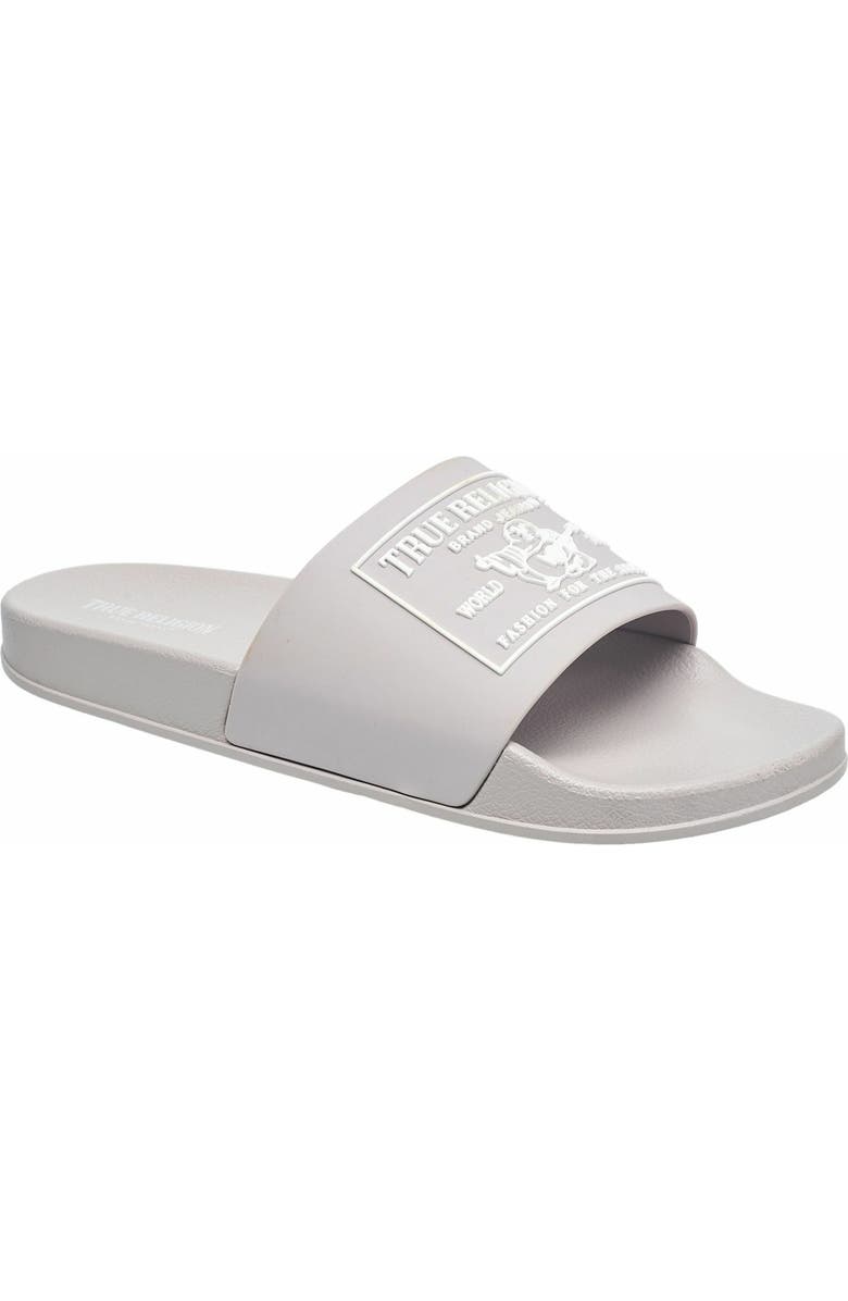 True Religion Men
s Kendrick Logo Slide, Main, color,