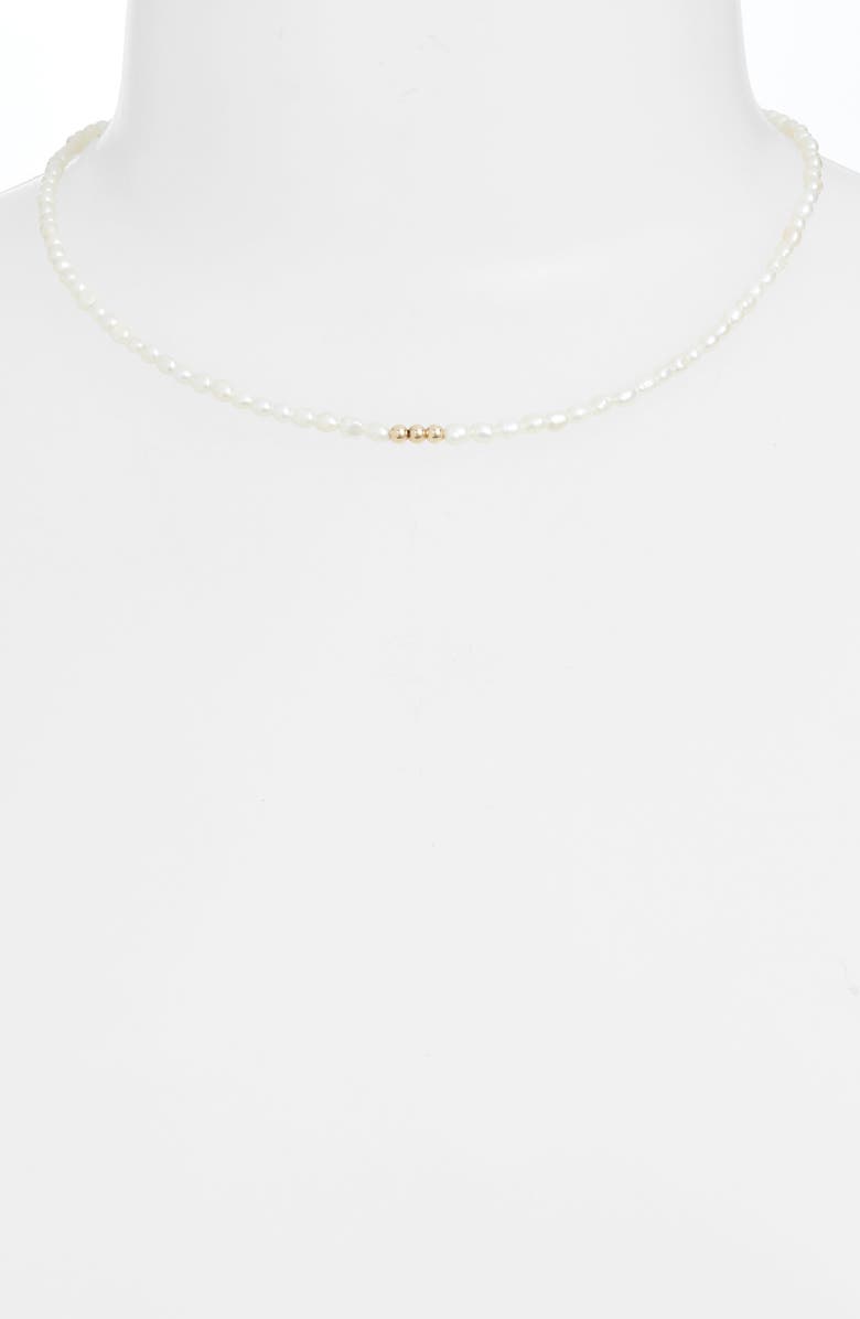 Set & Stones Natasha Genuine Pearl Necklace, Alternate, color, 