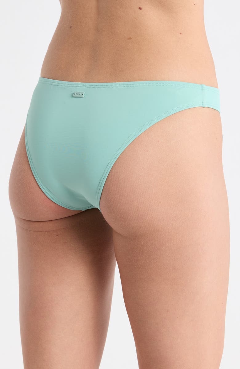 Roxy SD Beach Classics Moderate Bikini Bottoms, Alternate, color, Aqua