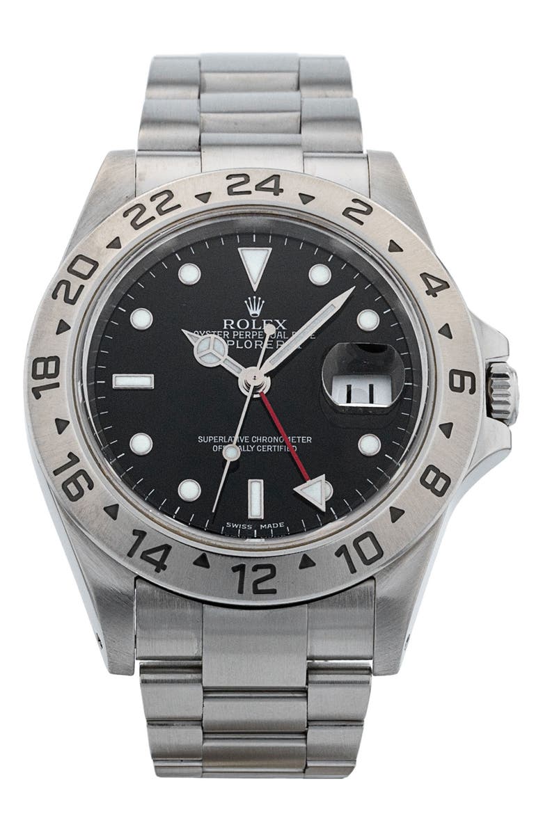 Watchfinder & Co. Rolex Preowned Explorer II Bracelet Watch, 40mm, Main, color,