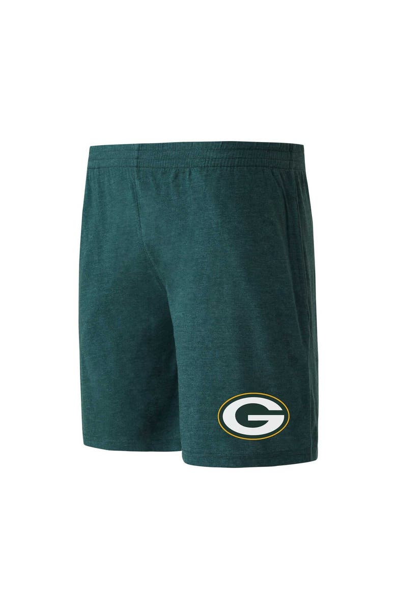 CONCEPTS SPORT Men's Concepts Sport Green/Gold Green Bay Packers Meter T-Shirt & Shorts Sleep Set, Alternate, color,